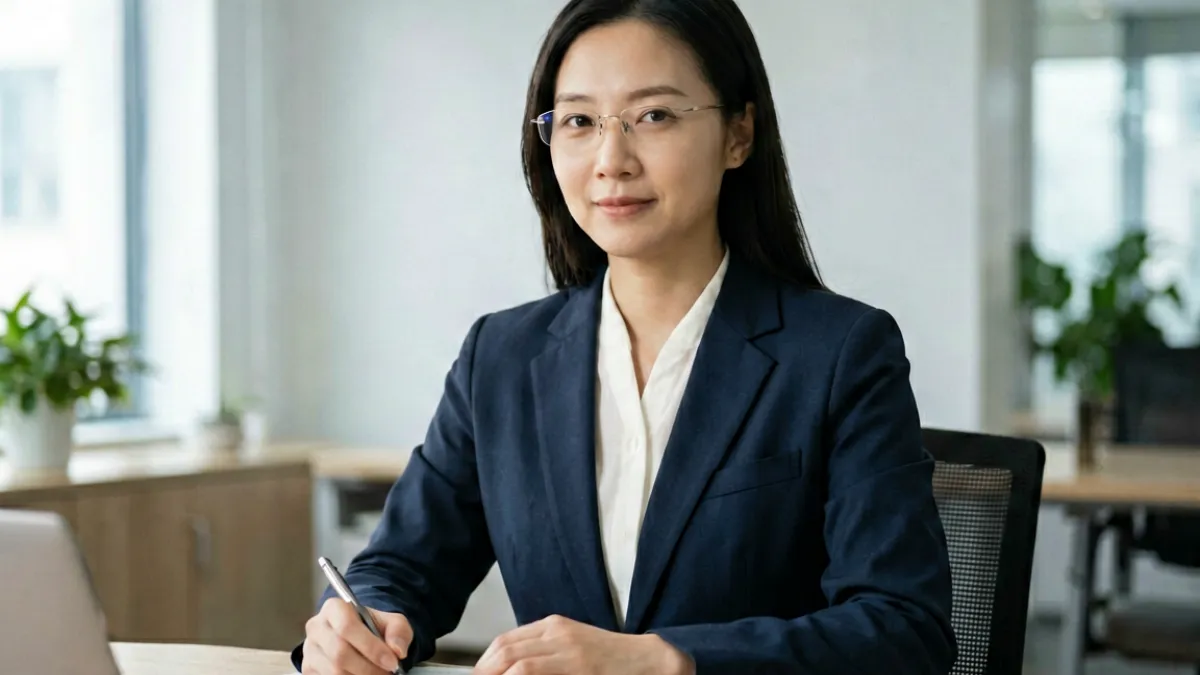 本站编辑团队在工作台前整理北条麻妃作品资料库，屏幕上显示作品分类列表与评分面板