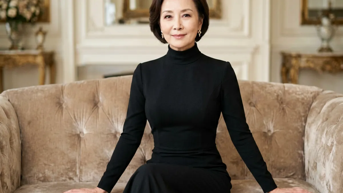 北条麻妃与Madonna厂牌合作的作品封面风格展示：高端制作感与贵妇形象定位的视觉呈现